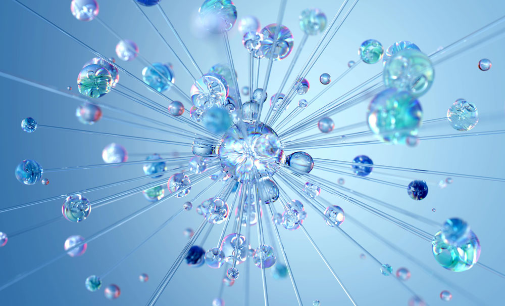 Gouttes d'eau convergentes (photo © Pexels.com)