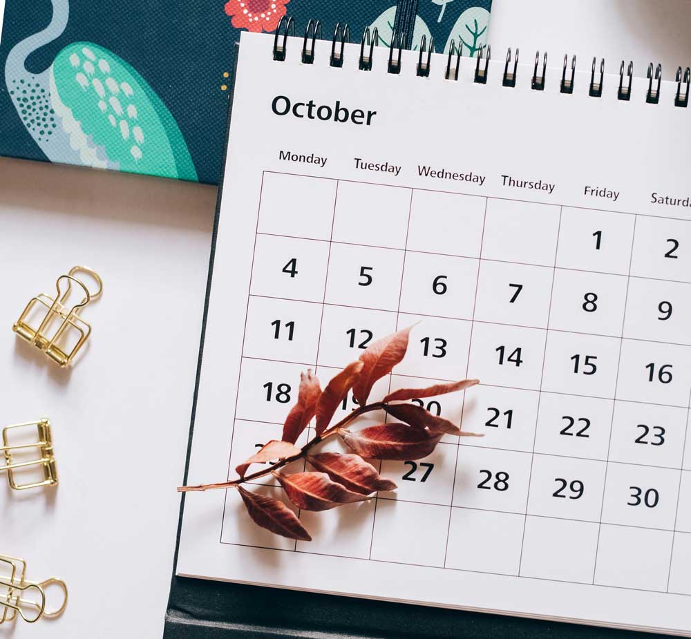 Planning / calendrier (pexels.com)