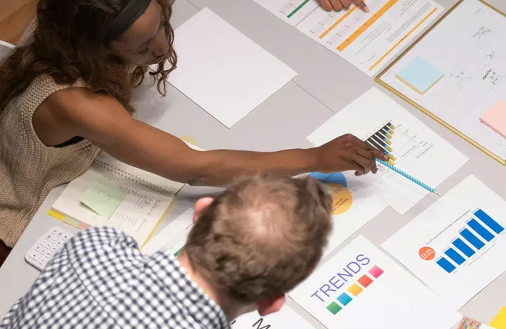 Analyse des tendances dans une entreprise (photo : pexels.com)